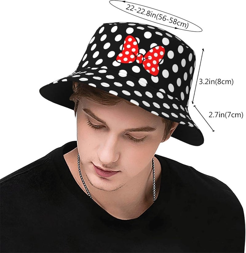 AKMCBSH Trendy Bucket Hat - Comfortable Packable Sun Beach Hat for Women Men, Perfect for Outdoor Activities Travel Hiking - Image 3
